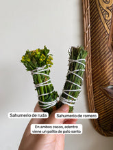 Cargar imagen en el visor de la galería, Sahumerios de Ruda y Romero