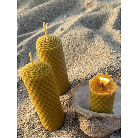 Vela de miel cilíndrica por mayor