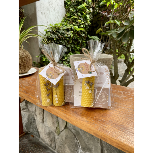 Vela de miel para emprendedores (Pack 1 vela)