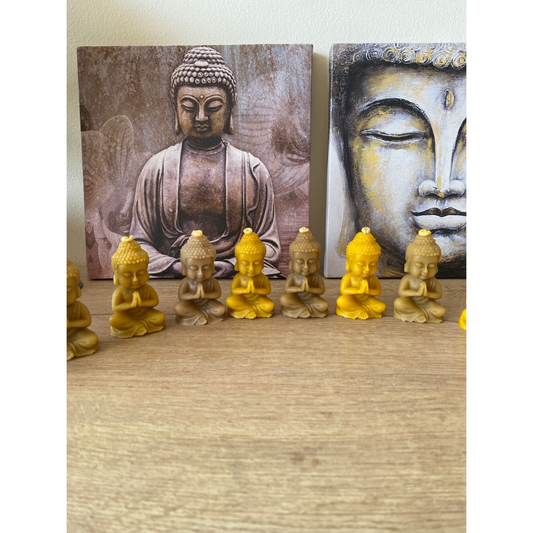Mini velas de budita