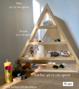 Altar de madera - 40x46 cm