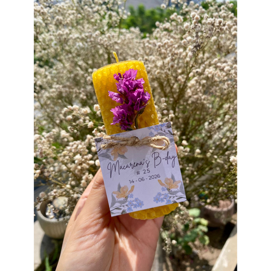 Velitas de miel para cumpleaños (Vuelta al Sol) ☀️🎉