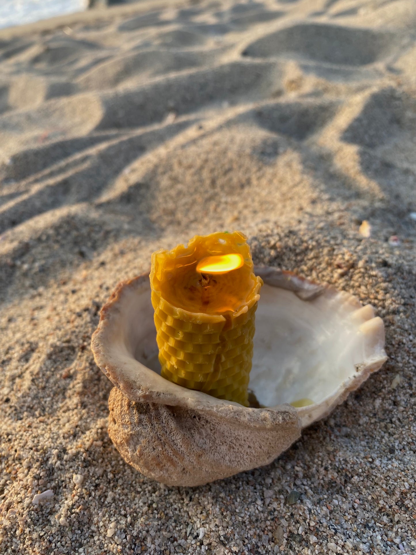 Vela de miel cilíndrica por mayor