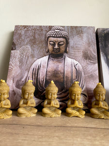 Mini velas de budita