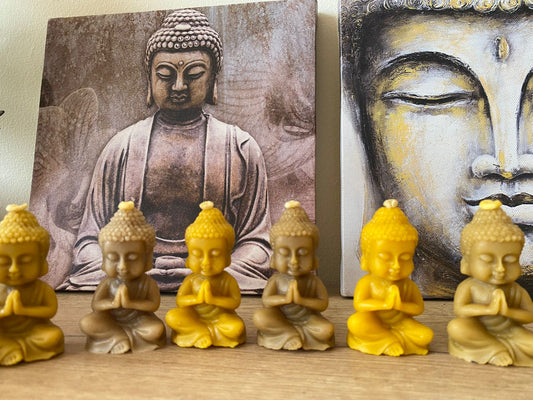 Mini velas de budita