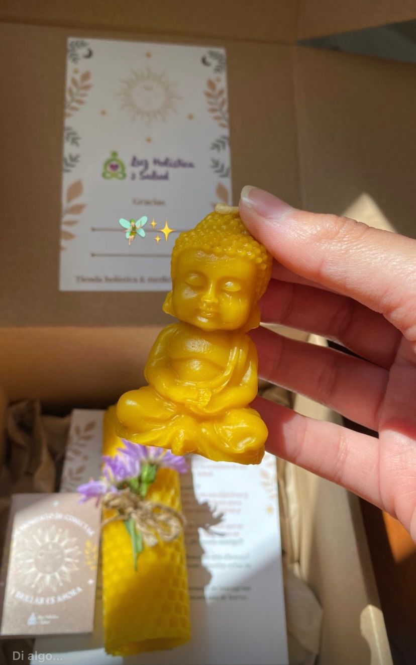 Mini velas de budita